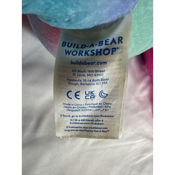 2021 Build A Bear Workshop Stuffed Plush Honey Girls Viv Bear 18" - Picture 7 of 9